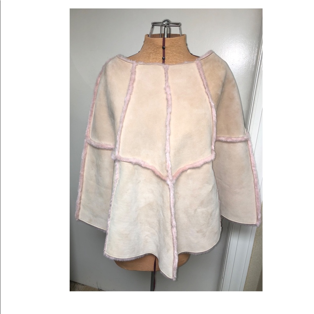 UGG Shearling Poncho